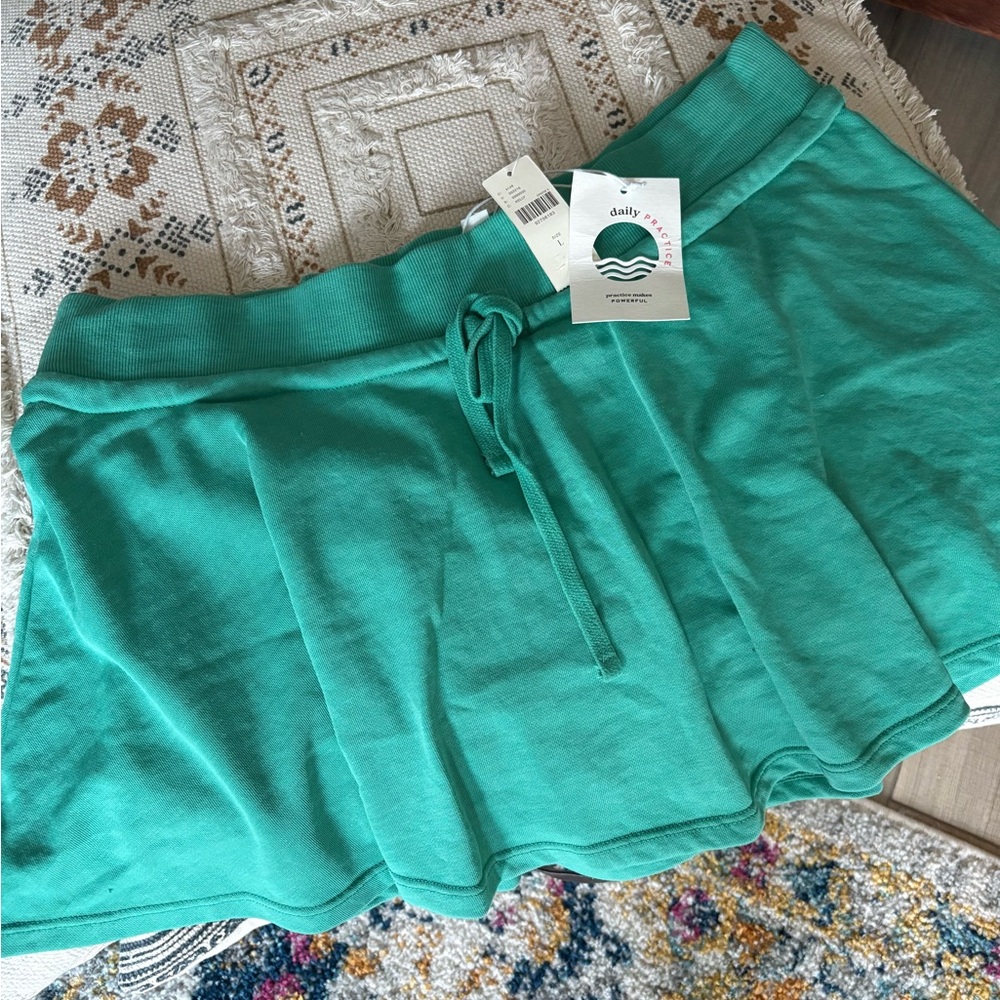 Daily Practice by Anthropologie Women's Green Skirt (NWT)